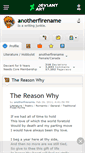 Mobile Screenshot of anotherfirename.deviantart.com