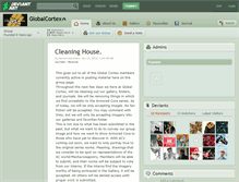 Tablet Screenshot of globalcortex.deviantart.com