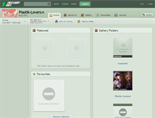 Tablet Screenshot of plastik-lovers.deviantart.com