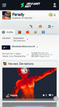 Mobile Screenshot of parady.deviantart.com