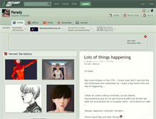Tablet Screenshot of parady.deviantart.com