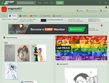 Tablet Screenshot of eragoncat07.deviantart.com