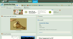 Desktop Screenshot of amoeba-like-thingy.deviantart.com