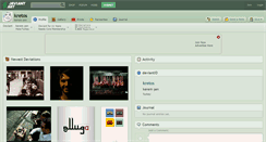 Desktop Screenshot of kretos.deviantart.com