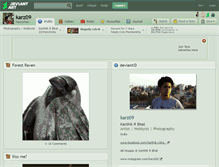 Tablet Screenshot of karz09.deviantart.com