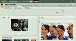 Desktop Screenshot of lonely-bumble-bee.deviantart.com