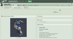 Desktop Screenshot of macky3905.deviantart.com