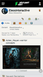 Mobile Screenshot of eleosinteractive.deviantart.com