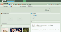 Desktop Screenshot of evian-five.deviantart.com