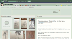 Desktop Screenshot of faerianashalanor.deviantart.com