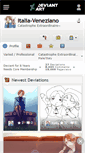 Mobile Screenshot of italia-veneziano.deviantart.com
