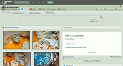 Desktop Screenshot of anubis-ayani.deviantart.com