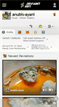 Mobile Screenshot of anubis-ayani.deviantart.com