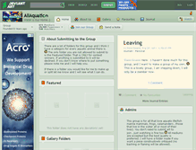 Tablet Screenshot of allaquatic.deviantart.com