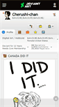 Mobile Screenshot of cherushi-chan.deviantart.com