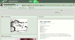 Desktop Screenshot of akwardrocketfairy.deviantart.com