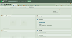 Desktop Screenshot of jordanjames.deviantart.com