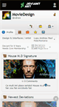 Mobile Screenshot of moviedesign.deviantart.com
