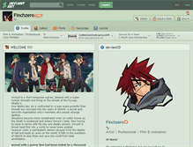 Tablet Screenshot of finchzero.deviantart.com