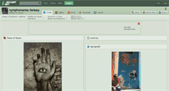 Desktop Screenshot of nymphomaniac-fantasy.deviantart.com