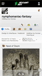 Mobile Screenshot of nymphomaniac-fantasy.deviantart.com