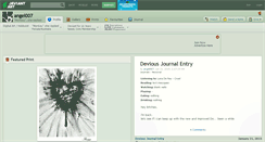 Desktop Screenshot of angel007.deviantart.com