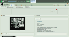 Desktop Screenshot of donpeters.deviantart.com