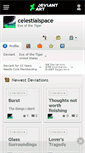 Mobile Screenshot of celestialspace.deviantart.com
