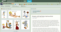 Desktop Screenshot of amiwakawaiidesu.deviantart.com