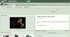 Desktop Screenshot of kaljaia.deviantart.com