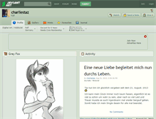 Tablet Screenshot of charliestaz.deviantart.com