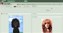 Desktop Screenshot of floppy-doggie.deviantart.com