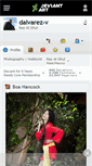 Mobile Screenshot of dalvarez-v.deviantart.com