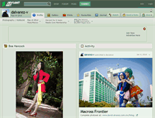 Tablet Screenshot of dalvarez-v.deviantart.com