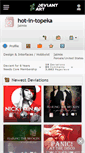Mobile Screenshot of hot-in-topeka.deviantart.com