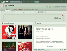 Tablet Screenshot of hot-in-topeka.deviantart.com