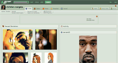 Desktop Screenshot of christian-mangaka.deviantart.com