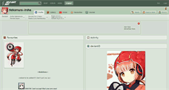 Desktop Screenshot of nekomura--iroha.deviantart.com