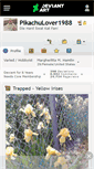 Mobile Screenshot of pikachulover1988.deviantart.com