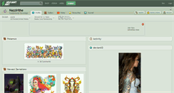 Desktop Screenshot of nazzirithe.deviantart.com