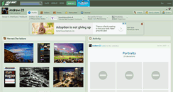 Desktop Screenshot of andrew-23.deviantart.com