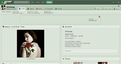 Desktop Screenshot of grimmas.deviantart.com