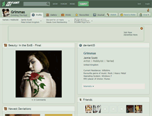 Tablet Screenshot of grimmas.deviantart.com