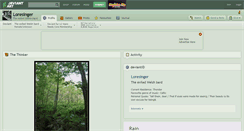 Desktop Screenshot of loresinger.deviantart.com