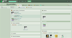 Desktop Screenshot of ocluversunite.deviantart.com