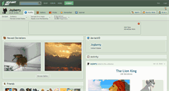 Desktop Screenshot of joyberry.deviantart.com
