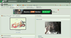 Desktop Screenshot of janston.deviantart.com