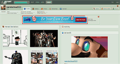 Desktop Screenshot of narutocloud322.deviantart.com