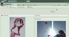 Desktop Screenshot of ilovesquirrels.deviantart.com