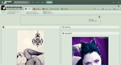 Desktop Screenshot of drainoutmylungs.deviantart.com